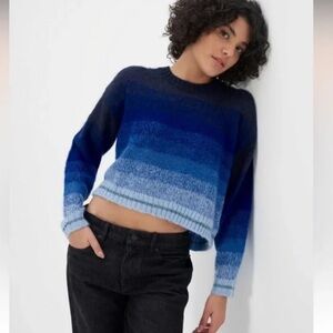 American Eagle Boxy Striped Sweater
